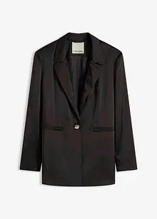 Oversized blazer van satijn, bonprix