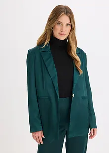Oversized blazer van satijn, bonprix