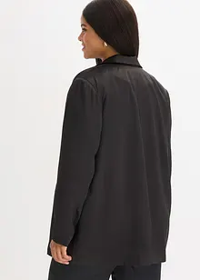 Oversized blazer van satijn, bonprix
