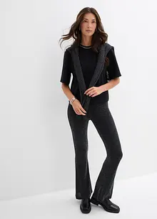 Oversized shirt parelapplicatie, bonprix