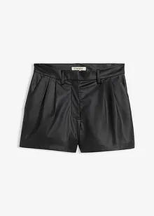 Korte imitatieleren short, bonprix