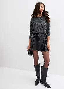 Longsleeve met glittergaren, bonprix