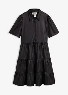 Mini jurk van glanzend materiaal, bonprix