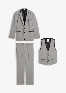 3-delig pak: colbert, broek, gilet, bonprix