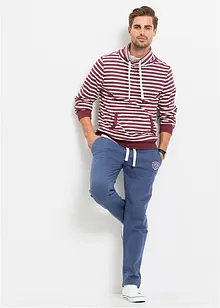 Joggingbroek met katoen en sportieve details, bonprix