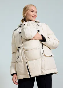 6-in-1 zwangerschapsparka met uitneembaar fleece vest, bonprix