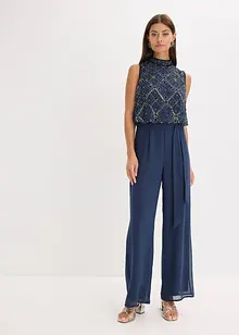 Jumpsuit met parelborduursel, bonprix