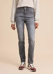 High waist comfort stretch jeans, slim fit, bonprix