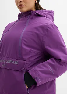 Outdoor jas met fleece voering, waterdicht, bonprix