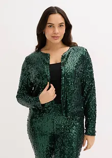 Gebreide jurk met glittereffect, bonprix