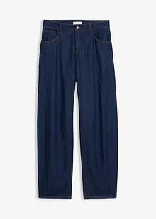 Barrel jeans mid waist, super soft, bonprix