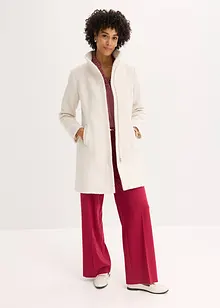 Korte coat van bouclé, bonprix