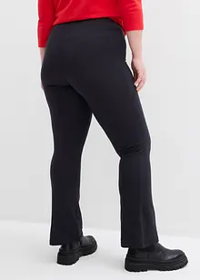 Wijd uitlopende legging van katoenmix (set van 2), bonprix