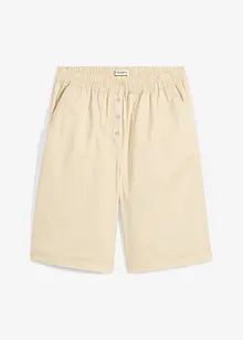 Papertouch bermuda van een katoenmix, bonprix