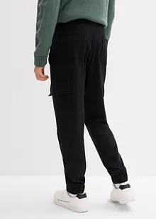 Joggingbroek met cargozakken, loose fit, bonprix