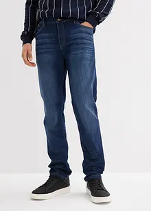 Slim fit stretch jeans, tapered, bonprix