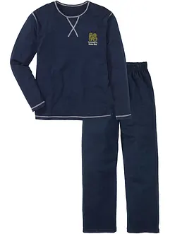 Pyjama met lange mouwen van katoen., bonprix