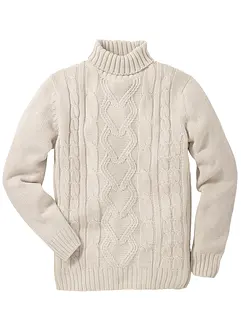 Coltrui met kabelpatroon, bonprix