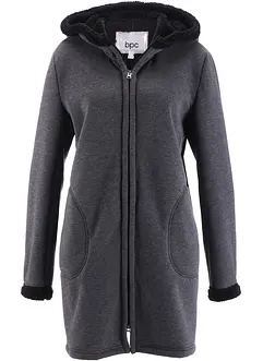 Sweatvest met teddy, bonprix