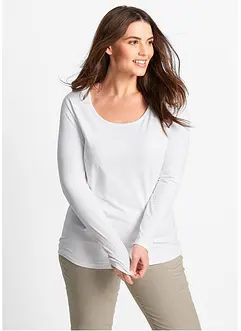 Longsleeve met ronde hals, bonprix