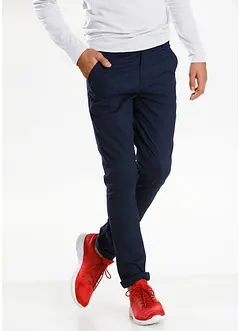 Smalle chino van katoen met stretch, bonprix