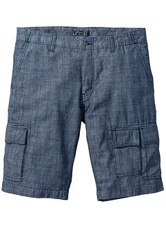 Cargo bermuda van katoen, loose fit, bonprix