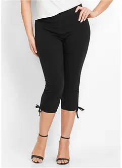 Capri legging met rijgkoordjes, bonprix