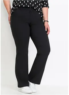 Stretch broek, bootcut, bonprix