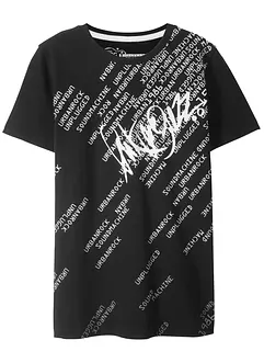 Jongens T-shirt slim fit van biologisch katoen, bonprix
