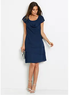 Chiffon jurk in layerlook, bonprix