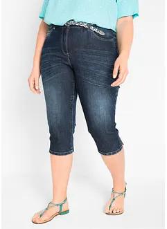 Mid waist stretch jeans, straight, bonprix