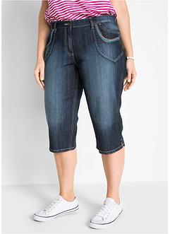Capri jeans met comfortband, straight, bpc bonprix collection