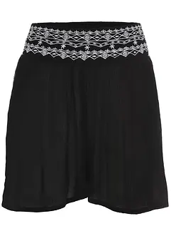 Crinkle short van soepele viscose, bonprix