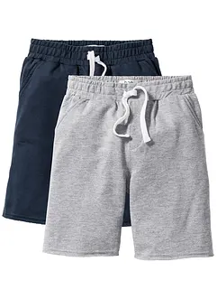 Jongens sweat bermuda (set van 2), bonprix
