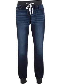 Boyfriend stretch jeans met comfortband, bonprix