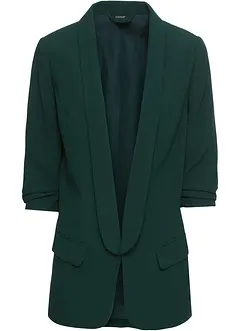 Lange blazer met gedrapeerde mouwen, bonprix