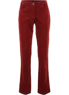 Stretch corduroy broek, straight, bonprix