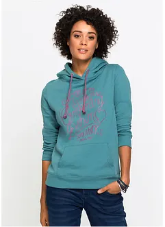 Hoodie met print, bonprix