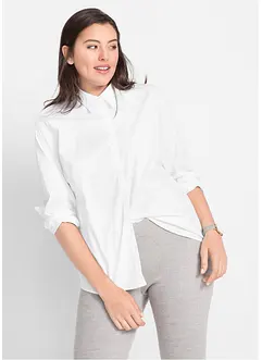 Stretch blouse, lange mouw, bonprix