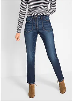 Slim fit stretch jeans, high waist, bonprix