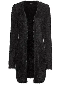 Lang vest in fluffy look, bonprix