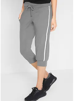 Capri joggingbroek van katoen (set van 2), bonprix