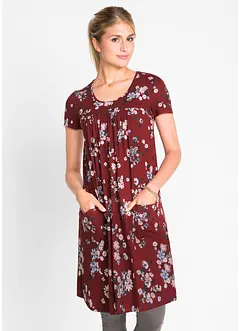 Korte jersey jurk in een zachte viscosemix, bonprix