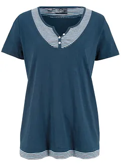 2-in-1 shirt van biologisch katoen, korte mouw, bonprix