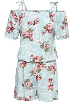 Playsuit met bloemenprint, RAINBOW