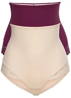 Corrigerende hipster (set van 2), licht corrigerend, bonprix