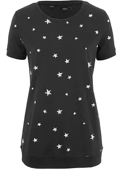 Licht katoenen shirt, halflange mouw, bonprix