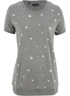 Licht katoenen shirt, halflange mouw, bonprix