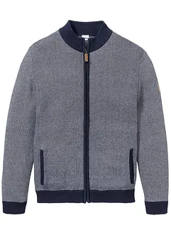 Grof gebreide vest met opstaande kraag, bonprix