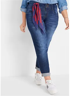 Mom jeans met mid waist, bonprix